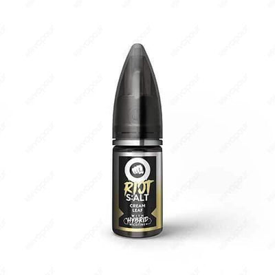 Riot Squad Cream Leaf Salt E-Liquid | £3.95 | 888 Vapour | Riot Squad Cream Leaf nicotine salt e-liquid is a creamy and smooth tasting vape, paired with the boisterous taste of lit tobacco. Riot Squad Salt is built on hybrid nicotine. This is a unique and