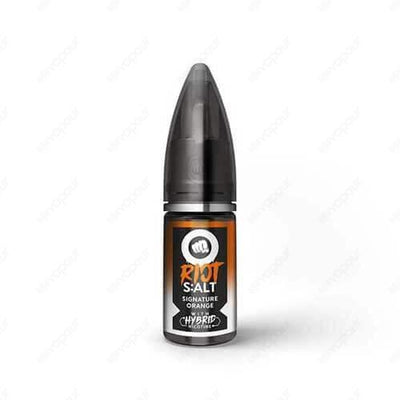 Riot Squad Signature Orange Salt E-Liquid | £3.95 | 888 Vapour | Riot Squad Signature Orange nicotine salt e-liquid is a British jelly sweet complimented perfectly with the citrusy mayhem of tangerine orange! Riot Squad Salt is built on hybrid nicotine. T