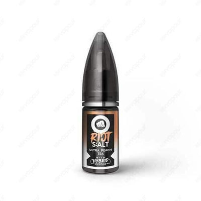 Riot Squad Ultra Peach Tea Salt E-Liquid | £3.95 | 888 Vapour | Riot Squad Ultra Peach Tea nicotine salt e-liquid is a sweet peach tea served at it's best - on the rocks! Riot Squad Salt is built on hybrid nicotine. This is a unique and innovative blend o