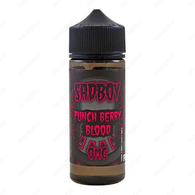 Sadboy Punch Berry Blood E-Liquid | £10.00 | 888 Vapour | Sadboy Punch Berry Blood e-liquid features an amalgamation of flavours featuring a sweet berry punch mixed with the sour twist of raspberry lemonade, enhanced with sour candy to create a mouth-puck