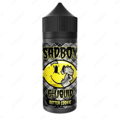 Sadboy Butter Cookie E-Liquid | £10.00 | 888 Vapour | Sadboy Butter Cookie e-liquid is a rich-tasting, classic dessert blend that'll be your go-to craving crusher when your sweet tooth isn't satisfied. Butter Cookie has a fresh out of the oven taste that