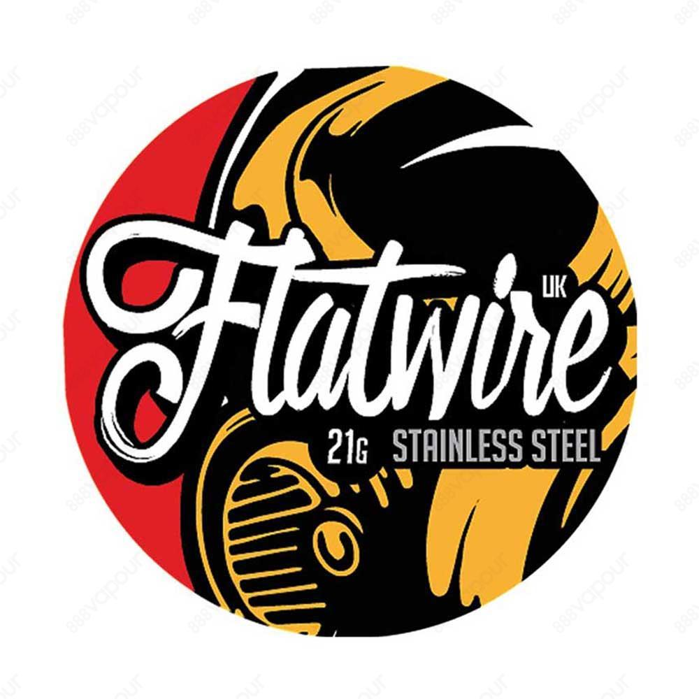 Stainless Steel 316L Wire | £3.50 | 888 Vapour | Flatwire UK's Stainless Steel 316L uniquely drawn flattened wire provides users with an unbeatable surface area and an improvement in flavour. Full and in-depth knowledge of ohms law and battery safety is r