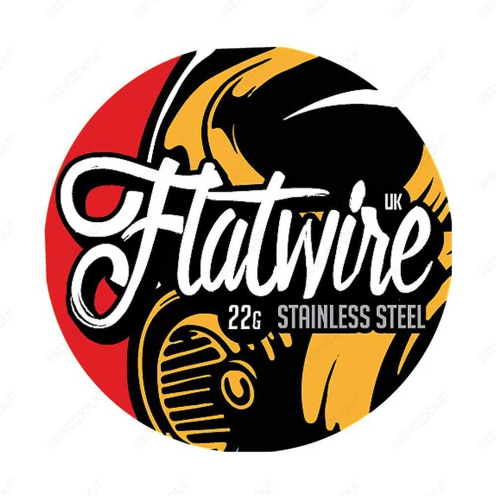 Stainless Steel 316L Wire | £3.50 | 888 Vapour | Flatwire UK's Stainless Steel 316L uniquely drawn flattened wire provides users with an unbeatable surface area and an improvement in flavour. Full and in-depth knowledge of ohms law and battery safety is r