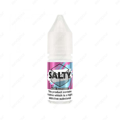 Saltyv Blue Raspberry Salt E-Liquid | £2.50 | 888 Vapour | Saltyv Blue Raspberry nicotine salt e-liquid is a blue raspberry candy flavour. Salt nicotine is made from the same nicotine found within the tobacco plant leaf but requires a different manufactur