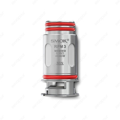 Smok RPM 3 Replacement Coils | £12.99 | 888 Vapour | SMOK RPM 3 Replacement Coils are a newly designed take on the original RPM style coils.Utilizing mesh coils, these coil heads are available in either 0.15ohm or 0.23ohm variations and are designed speci