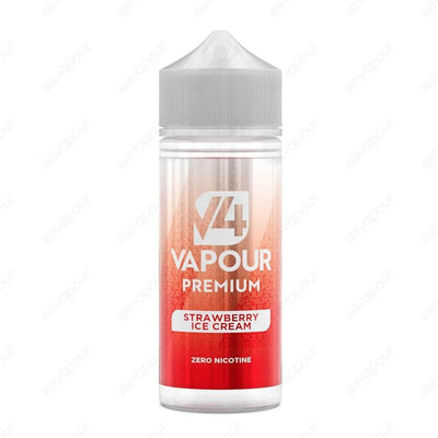 888 Vapour | V4 Vapour | Strawberry Ice Cream 100ml E-Liquid | £11.99 | 888 Vapour | V4 Vapour Premium Strawberry Ice Cream is a delicious blend of sweet fresh strawberries and rich ice cream. This tasty dessert flavour is the perfect choice for anyone lo