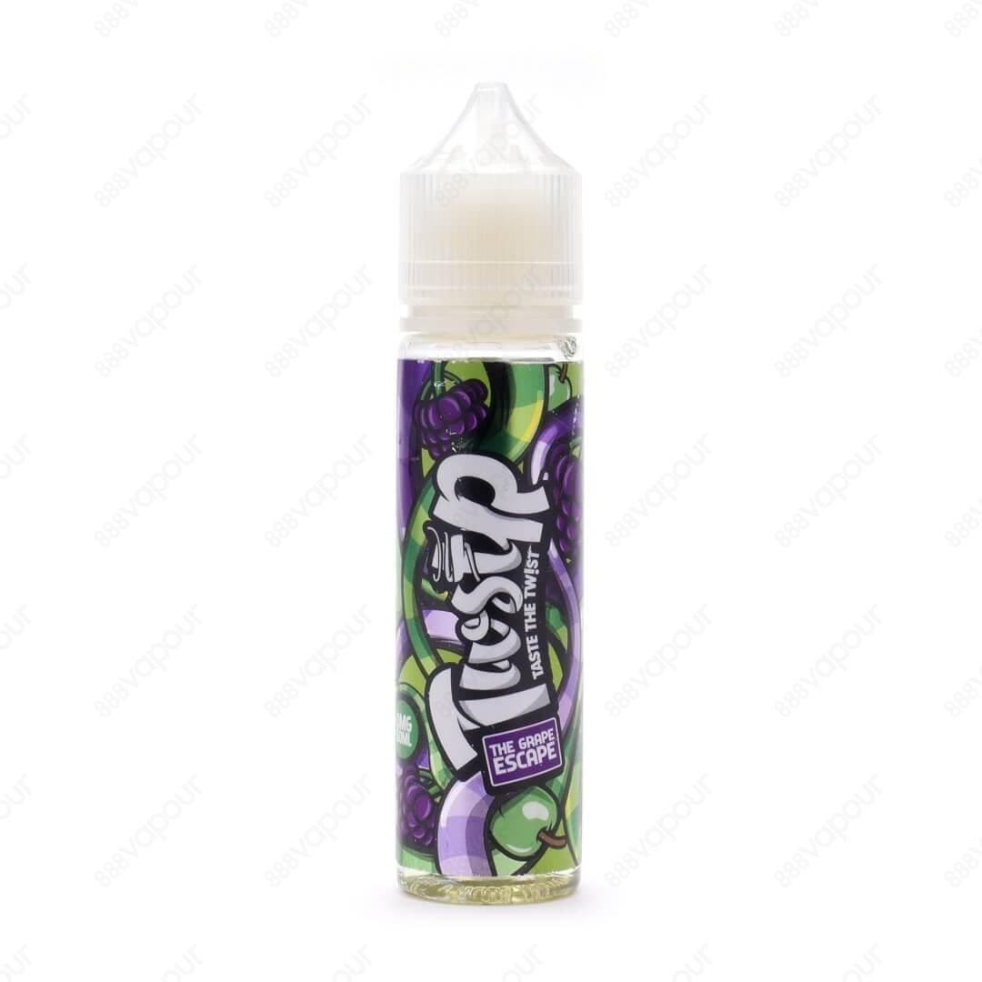 Twstr The Grape Escape E-Liquid | £12.99 | 888 Vapour | Twstr The Grape Escape E-Liquid is a delicious mix of sweet black grape and crisp green apple.The Grape Escape by Twstr is available in a 0mg 50ml shortfill, with space for one 10ml 18mg nicotine sho