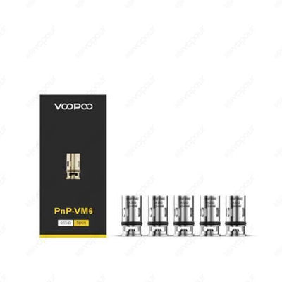 VooPoo PnP Coils | £14.99 | 888 Vapour | The VooPoo PnP Coils are compatible with the Drag X Pod Kit. Made from exclusive new materials, experience fantastic flavour and cloud production with every vape. The PnP coils are made with a multi-mesh structure,