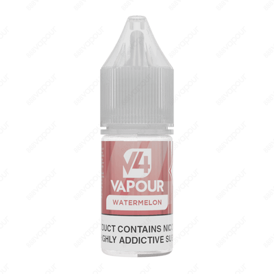 888 Vapour | V4 Vapour | Watermelon 50/50 E-liquid | £2.50 | 888 Vapour | Watermelon e-liquid by V4 Vapour is the ultimate watermelon flavoured 50/50 e-liquid, which is perfect to use in any device. We'd highly recommend the V4 Vapour 50/50 e-liquid line