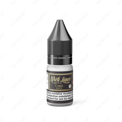 Wick Liquor Contra Salt E-Liquid | £3.99 | 888 Vapour | Wick Liquor Contra nicotine salt e-liquid is Sicilian vine citrus and Porta Fortuna fruit compote. Salt nicotine is made from the same nicotine found within the tobacco plant leaf but requires a diff