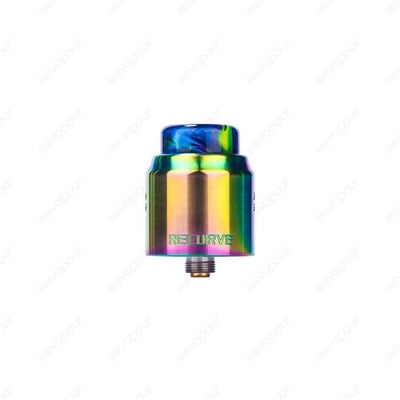 Wotofo Recurve Dual 24mm RDA | £14.99 | 888 Vapour | The Wotofo Recurve Dual RDA 24mm is a collaboration between Wotofo and Mike Vapes. The RDA features a large postless dual-coil deck that is extremely easy to build on, with four terminals. The Dual deli