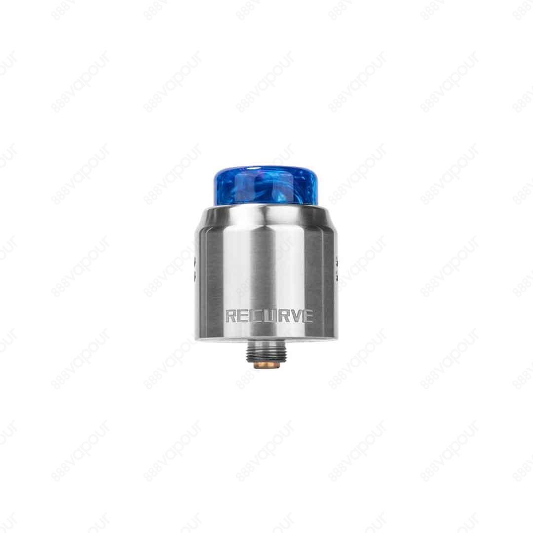 Wotofo Recurve Dual 24mm RDA | £14.99 | 888 Vapour | The Wotofo Recurve Dual RDA 24mm is a collaboration between Wotofo and Mike Vapes. The RDA features a large postless dual-coil deck that is extremely easy to build on, with four terminals. The Dual deli