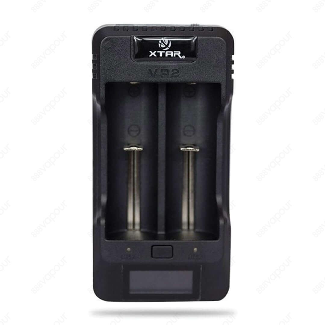 VP2 2 Bay Charger | £21.99 | 888 Vapour | The XTAR VP2 charger is a professional lithium-ion charger, great for a wide variety of battery sizes and capacities. It features precise voltage and battery level display and a brand new added USB power bank feat