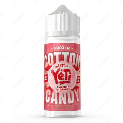 Yeti Cotton Candy Frozen Cherry Strawbs | £12.99 | 888 Vapour | Yeti Cotton Candy Frozen Cherry Strawbs E-Liquid is a refreshing flavour, infusing ripe cherries, juicy strawberries, cotton candy and Yeti's original frosty menthol mix. Cotton Candy Frozen