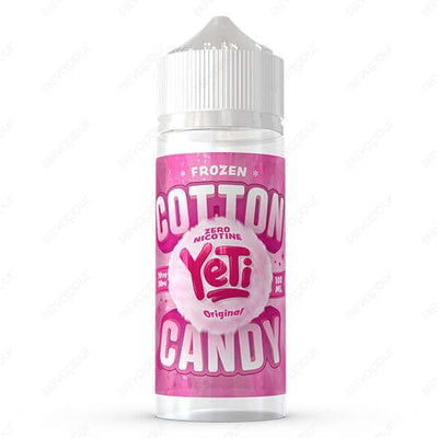 Yeti Cotton Candy Frozen Original | £12.99 | 888 Vapour | Yeti Cotton Candy Frozen Original E-Liquid is a refreshing flavour, combining Yeti's original frosty menthol mix and sweet cotton candy. Cotton Candy Frozen Original by Yeti is available in a 0mg 1