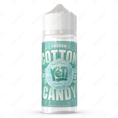 Yeti Cotton Candy Frozen Tropical | £12.99 | 888 Vapour | Yeti Cotton Candy Frozen Tropical E-Liquid features Yeti's original frosty menthol mix infused with a medley of tropical fruits and sweet cotton candy. Cotton Candy Frozen Tropical by Yeti is avail