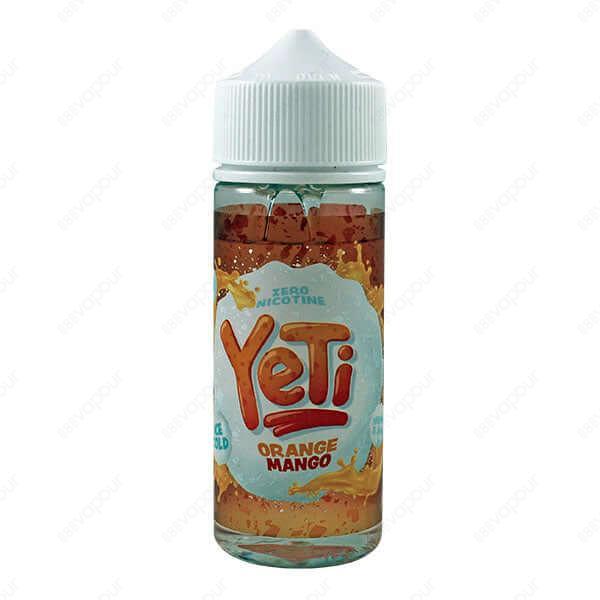 Yeti Orange Mango Ice E-Liquid | £12.99 | 888 Vapour | Yeti Orange Mango Ice e-liquid is a deliciously tangy vape featuring the essence of freshly sliced and squeezed oranges combined with the tongue-twisting tropical tang of plump mangoes. This vape not