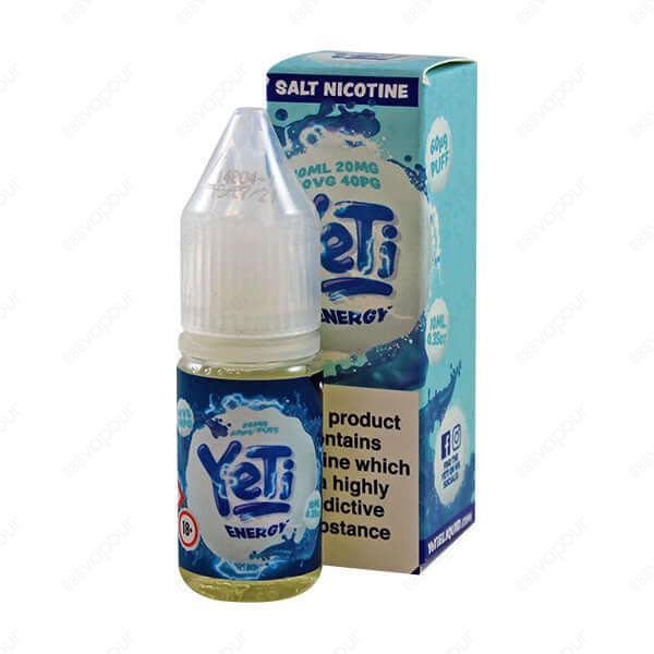 Yeti Energy Salt E-Liquid | £3.95 | 888 Vapour | Yeti Energy nicotine salt e-liquid is a delicious nic salt featuring the tantalising flavours of your favourite energy drink featuring sweet mixed summer berries. Salt nicotine is made from the same nicotin