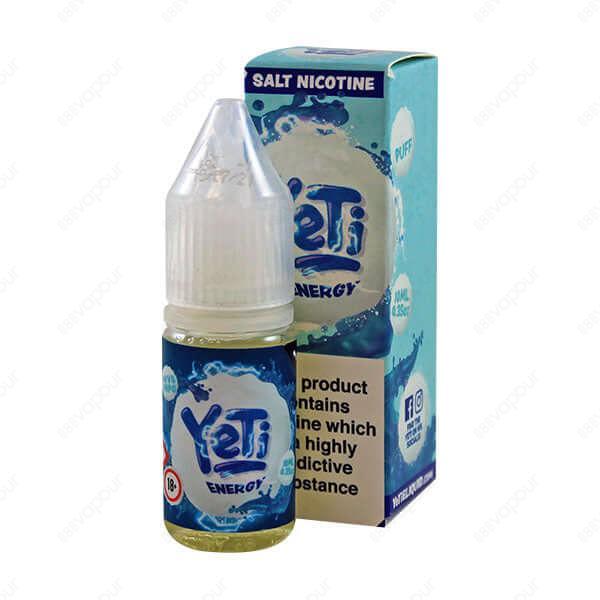 Yeti Energy Salt E-Liquid | £3.95 | 888 Vapour | Yeti Energy nicotine salt e-liquid is a delicious nic salt featuring the tantalising flavours of your favourite energy drink featuring sweet mixed summer berries. Salt nicotine is made from the same nicotin