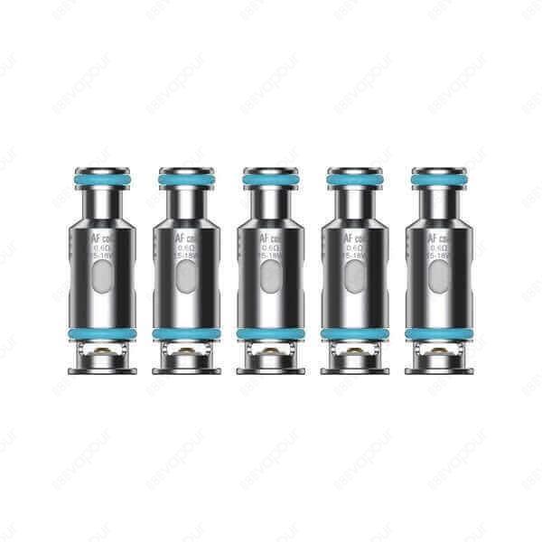 AF Flexus Q Coils | £12.99 | 888 Vapour | The Aspire Flexus coils are designed to fit the Aspire Flexus Q pods. Choose from two resistances, including the 1.0 Ohm AF coil which offers a tight and flavourful mouth-to-lung vape. The 0.6 Ohm AF coil serves u