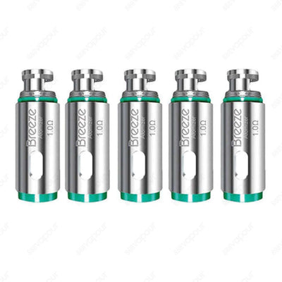 Aspire Breeze 2 Coils | £4.99 | 888 Vapour | The Aspire Breeze 2 AIO vape coils are designed for use with the Aspire Breeze 2 kit, but they're exactly the same size as the original Breeze coils. The Breeze 1.0 coils are designed for mouth to lung style va