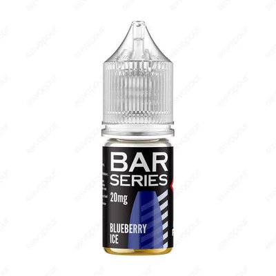 Bar Series Blueberry Ice E-Liquid | £3.49 | 888 Vapour | Bar Series Blueberry Ice is a blast of fresh blueberries mixed with cooling menthol.Salt nicotine is made from the same nicotine found within the tobacco plant leaf but requires a different manufact