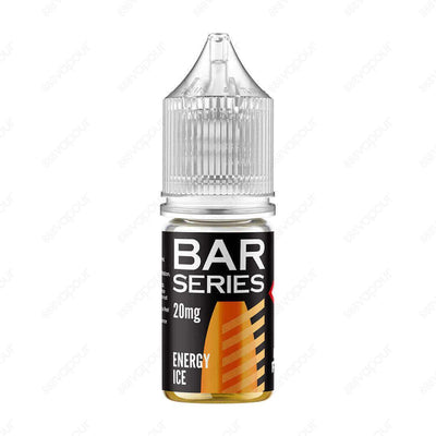 Bar Series Energy Ice E-Liquid | £3.49 | 888 Vapour | Bar Series at 888 Vapour! Bringing your favourite 10ml Bar Salts in one place! Bar Series Energy Ice is a sweet, fruity energy drink flavour. Salt nicotine is made from the same nicotine found within t