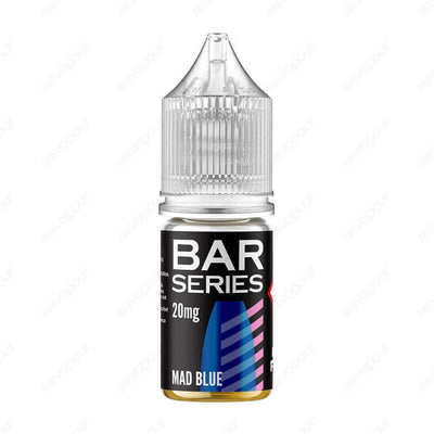 888 Vapour | Bar Series Mad Blue | Bar Salts | £3.49 | 888 Vapour | Bar Series at 888 Vapour! Bringing your favourite 10ml Bar Salts in one place! Bar Series Mad Blue is a strong Blueberry taste with hints of raspberry. Salt nicotine is derived from tobac