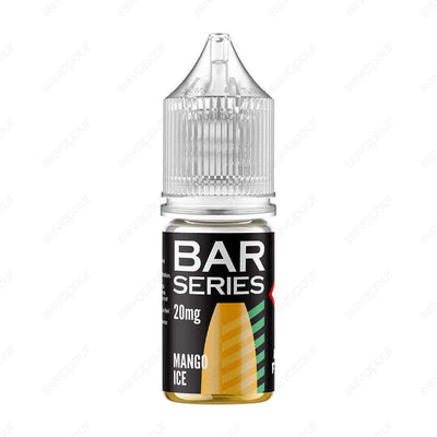 Bar Series Mango Ice E-Liquid | £3.49 | 888 Vapour | Bar Series Mango Ice combines sweet and juicy mango infused with a cool hit of menthol. Salt nicotine is made from the same nicotine found within the tobacco plant leaf but requires a different manufact