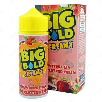 Big Bold Creamy Strawberry Jam With Clotted Cream E-Liquid | £13.00 | 888 Vapour | Big Bold Creamy Strawberry Jam With Clotted Cream e-liquid is the finest sweet strawberry jam that has been brought together with lashings of thick Devon clotted cream! Str