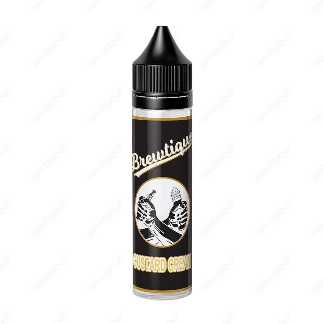 Brewtique Custard Cream E-Liquid | £5.00 | 888 Vapour | Brewtique Custard Cream E-Liquid is a deliciously classic rich biscuit flavour! Perfect for vapers who love their dessert flavours! Custard Cream by Brewtique is available in a 0mg 50ml shortfill, wi