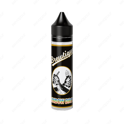 Brewtique Rainbow Drops E-Liquid | £5.00 | 888 Vapour | Brewtique Rainbow Drops E-Liquid is a delicious fruity candy combination based on the delicious candies we all know and love! Rainbow Drops by Brewtique is available in a 0mg 50ml shortfill, with spa