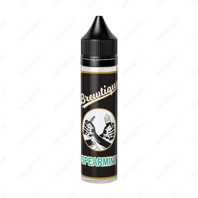 Brewtique Spearmint E-Liquid | £5.00 | 888 Vapour | Brewtique Spearmint E-Liquid is a take on the classic spearmint chewing gum infused with a sweet candy mint and refreshing coolness to finish. Spearmint by Brewtique is available in a 0mg 50ml shortfill,