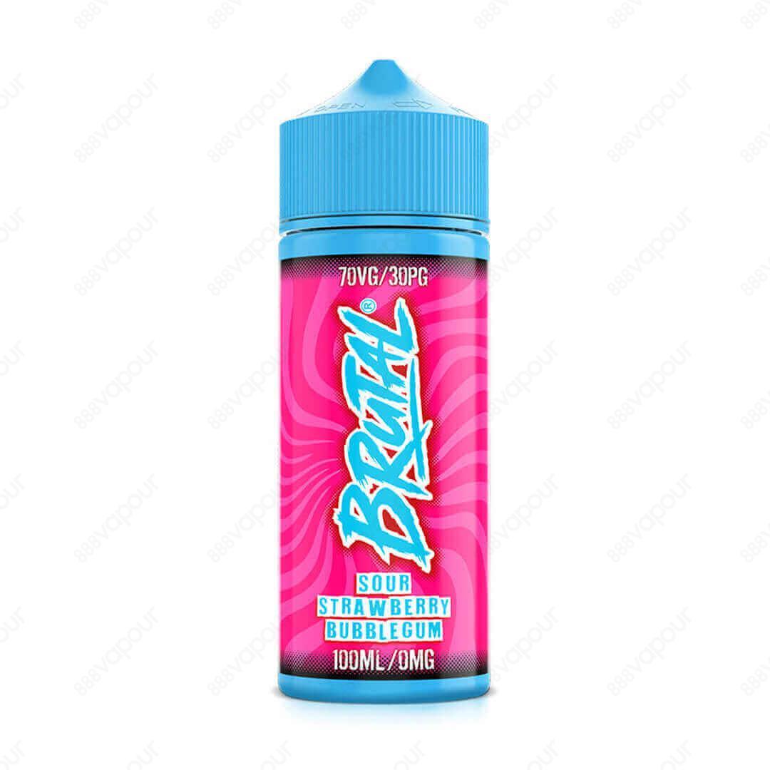 BRUTAL Juice Sour Strawberry Bubblegum 120ml Shortfill E-Liquid
