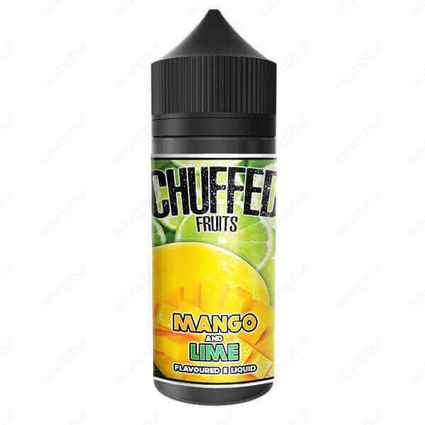 Chuffed Fruits Mango & Lime E-Liquid | £7.00 | 888 Vapour | Chuffed Fruits Mango & Lime e-liquid is a delicious blend of juicy mangoes with a sweet hint of citrus limes! Mango & Lime by Chuffed is available in a 0mg 100ml shortfill, with space to add two
