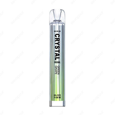 CRYSTAL Bar Green Grape Disposable | 888 Vapour | £4.99 | 888 Vapour | Crystal Bar Green Grape is a mouthwatering combination of fresh green and red grapes, blended to perfection for a sharp grape hit in all 600 puffs. At 888 Vapour, the Crystal Bar Green