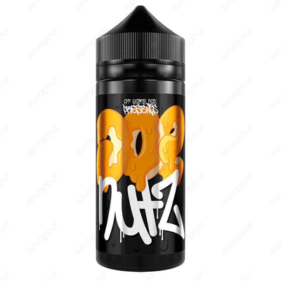 Doe Nutz Butterscotch E-Liquid | £11.99 | 888 Vapour | Doe Nutz Butterscotch e-liquid is a doughnut with butterscotch cream and sweet icing. Butterscotch by Doe Nutz is available in a 100ml 0mg shortfill, with space to add two 10ml 18mg nicotine shots to