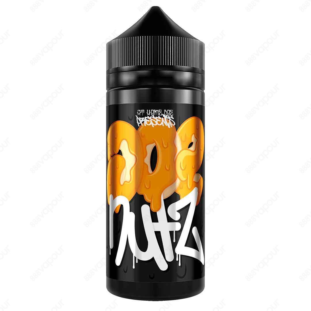 Doe Nutz Butterscotch E-Liquid | £11.99 | 888 Vapour | Doe Nutz Butterscotch e-liquid is a doughnut with butterscotch cream and sweet icing. Butterscotch by Doe Nutz is available in a 100ml 0mg shortfill, with space to add two 10ml 18mg nicotine shots to