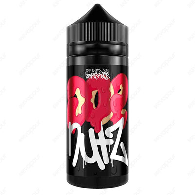 Doe Nutz Jam E-Liquid | £11.99 | 888 Vapour | Doe Nutz Jam e-liquid is a traditional doughnut flavour, filled with strawberry jam. Jam by Doe Nutz is available in a 100ml 0mg shortfill, with space to add two 10ml 18mg nicotine shots to create 120ml of 3mg