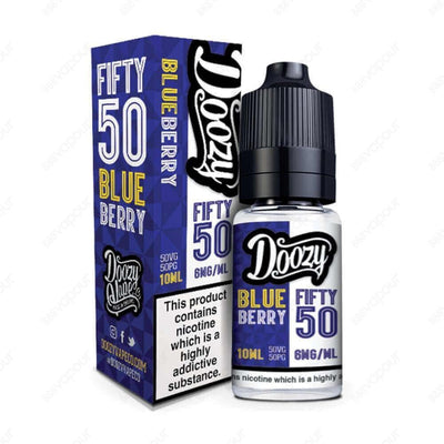 Doozy Blueberry E-Liquid 3mg | £2.99 | 888 Vapour | Doozy Vape Co Blueberry E-Liquid is a sweet, classic blueberry flavour. Available in 3mg, 6mg, 12mg and 18mg strength in a 10ml bottle. This e-liquid is 50VG/50PG, perfect in pod systems, starter kits an