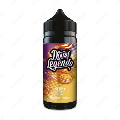 Doozy Legends - Berry Pie 120ml Shortfill | £14.99 | 888 Vapour | 888 Vapour proudly serve the finest of E-Liquids, so we are pleased to introduce the Doozy Legends range by Doozy. Combining the worlds favourite drinks, fruits and desserts to a mouthwater