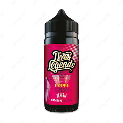 Doozy Legends - Pineapple Raspberry Sangria 120ml Shortfill | £14.99 | 888 Vapour | 888 Vapour proudly serve the finest of E-Liquids, so we are pleased to introduce the Doozy Legends range by Doozy. Combining the worlds favourite drinks, fruits and desser