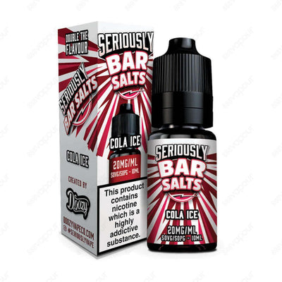 888 Vapour | Doozy Seriously Bar Salt Cola Ice | £3.95 | 888 Vapour | Introducing the Doozy Seriously Bar Salts range here at 888 Vapour! Doozy Seriously Bar Salt Cola Ice by Doozy is a cola and menthol flavoured nicotine salt e-liquid with a delicious do