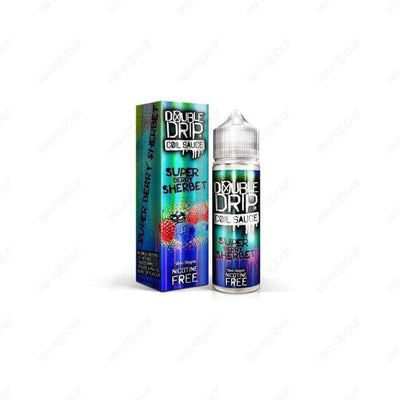 Double Drip Super Berry Sherbet E-Liquid | £8.99 | 888 Vapour | Double Drip Super Berry Sherbet E-Liquid bursts with a mix of seven ripe berries dusted with a layer of sweet and sugary sherbet. Super Berry Sherbet by Double Drip is available in a 0mg 50ml