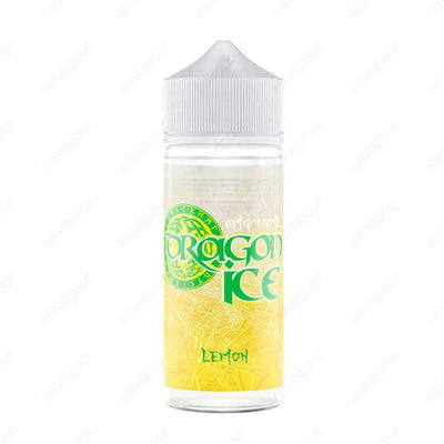 Dragon Ice Lemon E-Liquid | £12.99 | 888 Vapour | Dragon Ice Lemon e-liquid by Juice Sauz is tart lemons blended with ice for ultimate refreshment! Lemon by Dragon Ice is available in a 0mg 100ml shortfill, with space for two 10ml 18mg nicotine shots to c