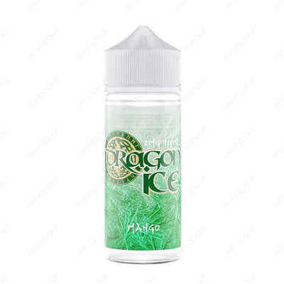 Dragon Ice Mango E-Liquid | £12.99 | 888 Vapour | Dragon Ice Mango e-liquid by Juice Sauz is juicy tropical mangoes with a cool, icy finish! Mango by Dragon Ice is available in a 0mg 100ml shortfill, with space for two 10ml 18mg nicotine shots to create 1