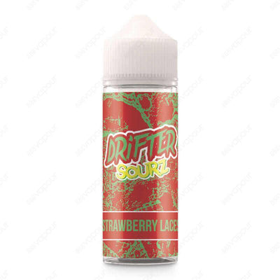 Drifter Sourz Strawberry Laces E-Liquid | £11.99 | 888 Vapour | Drifter Sourz Strawberry Laces e-liquid by Juice Sauz is sour strawberry laces with fizz. Strawberry Laces by Drifter Sourz is available in a 0mg 100ml shortfill, with space for two 10ml 18mg