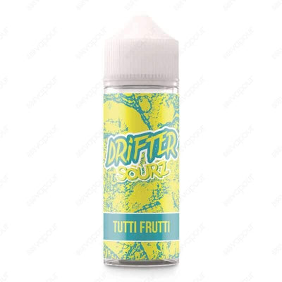 Drifter Sourz Tutti Frutti E-Liquid | £11.99 | 888 Vapour | Drifter Sourz Tutti Frutti e-liquid by Juice Sauz is a mix up of sour fruits. Tutti Frutti by Drifter Sourz is available in a 0mg 100ml shortfill, with space for two 10ml 18mg nicotine shots to c