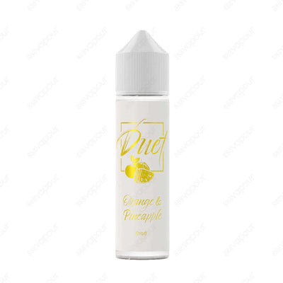 Duet Orange & Pineapple E-Liquid | £12.99 | 888 Vapour | Duet Orange & Pineapple e-liquid is a fresh yet tangy fruit blend of juicy oranges and sharp pineapple to really make your mouth water! Orange & Pineapple by Duet is available in a 0mg 50ml shortfil