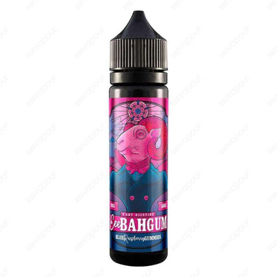 Eee Bah Gum Blue Raspberry E-Liquid | £9.99 | 888 Vapour | Eee Bah Gum Blue Raspberry e-liquid by The Yorkshire Vaper is a raspberry candy flavour. Blue Raspberry by Eee Bah Gum is available in a 0mg 50ml shortfill, with space for one 10ml 18mg nicotine s